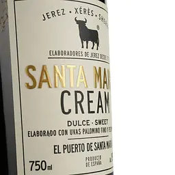 Херес Osborne Santa Maria Cream, 19%, 0,75 л (593431) - мініатюра 3