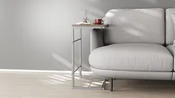 Столик Террі Ferrum-decor 650x440x330 Сірий метал ДСП Дуб Сонома Трюфель 16 мм (FRD-104666) - мініатюра 2