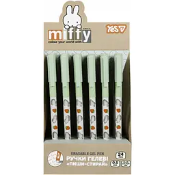 Ручка гелева пиши-стирай Yes Miffy 0.7 мм синя (420494) - мініатюра 3