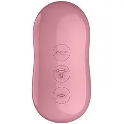 Вакуумний стимулятор із вібрацією Satisfyer Cotton Candy Розовий - мініатюра 5