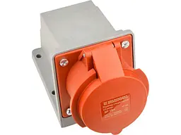 Розетка стаціонарна АСКО серії UСombi 5P 16A IP 44 - мініатюра 2