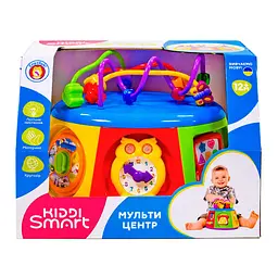 Ігровий центр KIDDI SMART – МУЛЬТИЦЕНТР (світло, українська) KIDDI SMART 063388 - мініатюра 9