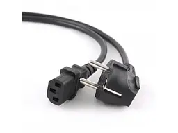 Кабель силовий Cablexpert PC-186-VDE-10M (С13), VDE, чорний, 10 м
