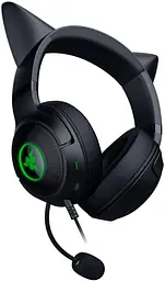 Навушники Razer з мікрофоном Kraken Kitty V2 Black (RZ04-04730100-R3M1) - мініатюра 2