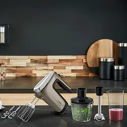 Міксер ручний Tefal Powermix Silence 4in1, 850 Вт бронзовий (HT663AF0) - мініатюра 6