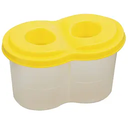 stakan-neprolyvaika-zibi-kids-line-z-dvoma-viddilenniamy-zhovtyi-zb6901-08
