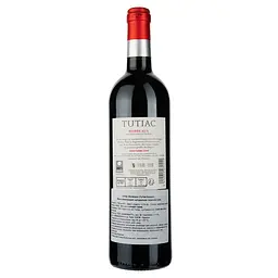 Вино Tutiac Bordeaux AOC, червоне, сухе, 0,75 л - мініатюра 2