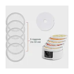 Сушка для овочів та фруктів WetAir WFD-K500WR (WFD-K500WR_x005F_x000D_) - мініатюра 5