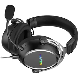 Ігрові навушники Hator Hypergang 3 Black (ESH50) [134812] - мініатюра 7