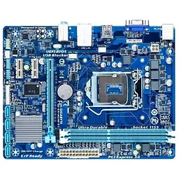 Материнська плата Gigabyte GA-H61M-S (GA-H61M-S) (s1155, Intel H61, Micro-ATX) Б/в