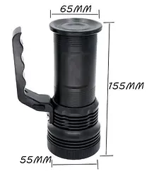 Ліхтарик акумуляторний ручний BL-801 - мініатюра 5