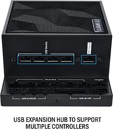 Блок живлення Lian Li EDGE1000, 80 Plus Platinum, Black, EU Cord (G9P.EG1000.BE00.EU) - мініатюра 3