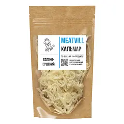 Кальмар Meatvill Преміум солоно-сушений крафт 50 г