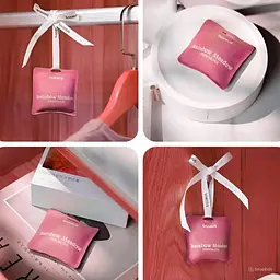 Ароматизатор Baseus Margaret Car Air Freshener Neon Garden рожевий - мініатюра 6