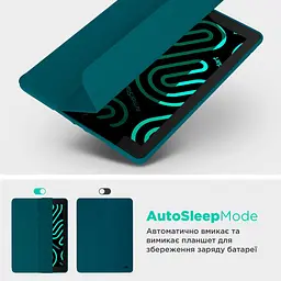 Чохол-книжка ArmorStandart Smart Fold Pen для Apple iPad 11 2025 (A16) / 10.9 2024 / 2022 Pine Green (ARM74943) [133701] - мініатюра 7