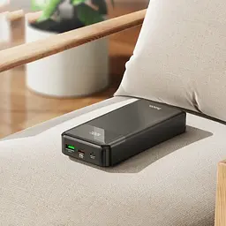 Зовнішній аккумулятор Hoco J102A Cool figure 20W PD QC3.0 20000mAh чорний 6931474783622 - мініатюра 5