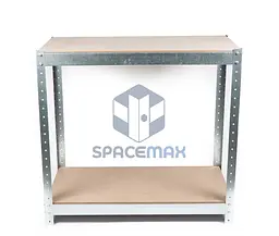 Стелаж металевий 80×80×40 оцинкований самозбірний SPACEMAX 2