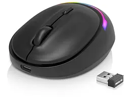 Миша REAL-EL RM-440 W Black (EL123200045)