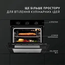 Духова шафа Perfelli Perla 6M6 Nero - мініатюра 3