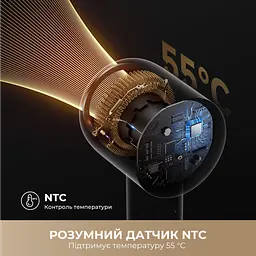 Фен Dreame Glory Mix - Black (AHD18-BK) - мініатюра 3