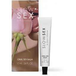 Стимулювальний бальзам для мінету Bijoux Indiscrets Slow Sex Oral Sex balm - мініатюра 2