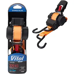 Стяжка вантажу Vitol 25 мм 3 м (VITTD 1970) - мініатюра 6