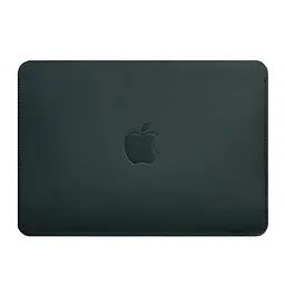 Чохол із натуральної шкіри BlankNote для MacBook 13 дюйм Зелений краст - мініатюра 4