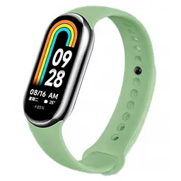 Силіконовий ремінець для XiaomiBand 8 Зелений