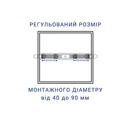 Світлодіодний вбудований світильник Feron AL704-S 12Вт 4000K білий - мініатюра 2