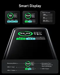 Внешний аккумулятор ANKER Prime 20000 mAh 200W PD (A1336) - мініатюра 8