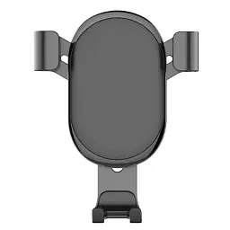 Універсальний автотримач ColorWay Metallic Gravity Holder Black (CW-CHG01-BK) - мініатюра 2