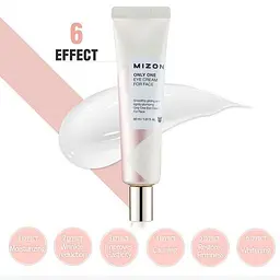 Багатофункціональний крем для повік та губ Mizon Only One Eye Cream For Face, 30 мл - мініатюра 4