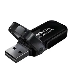 Флеш-накопичувач ADATA USB 2.0 AUV 240 64Gb Чорний - мініатюра 3