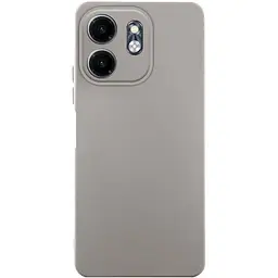 Чохол TPU GETMAN Liquid Silk Full Camera для Infinix Smart 9 4G / Hot 50i Сірий / Lavender