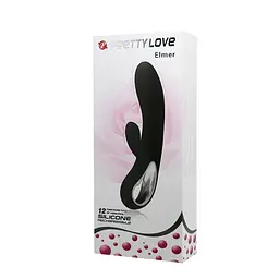 Вібратор Pretty Love Elmer Vibrator Black - мініатюра 3