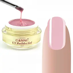 Конструюючий гель Canni 303 Light Pink 15 мл - мініатюра 2