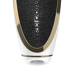 Стимулятор Satisfyer Luxury Haute Couture Люксовий вакуумний клітора, 19.3х5.4 см чорний - мініатюра 4