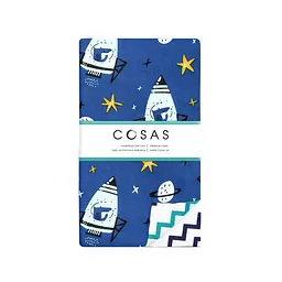 Дитяча постільна білизна Cosas BLUE SPACE 110х140см (LupariSpace_ZigSea_140) - мініатюра 5
