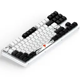 Клавіатура Dark Project 87 Fuji V2, White/Black, USB, механічна (перемикачі Linear g3ms Sapphire), RGB підсвічування, 87 кнопок, кабель 1.8 м, UA/EN (DPKB_FUJI_87_ANSI) - мініатюра 3