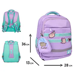 Рюкзак шкільний YES Pusheen the Star S-52 Ergo - мініатюра 2