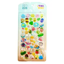 Набір 3D-наліпок Тікі чарівність Tiki Wiki 25ESE009-05 серії Crystal
