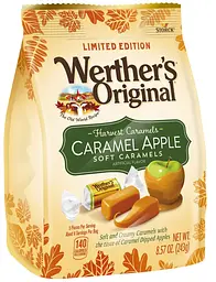 Цукерки Werther's Original Soft Harvest Apple Caramel Candy 243 г