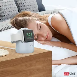 Силіконова підставка AhaStyle для Apple Watch Light blue - мініатюра 4