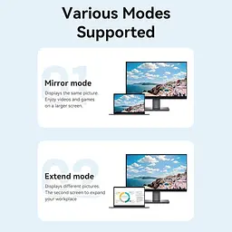 Кабель Vention Mini DP Male to VGA Male HD Cable 1M Black (HFDBF) - мініатюра 7