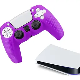 Чохол на геймпад Silicone Case для Sony DualSense Purple [113470] - мініатюра 4