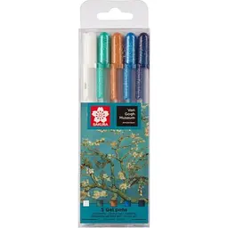 Набір ручок Sakura Gelly Roll Van Gogh Museum 5шт.