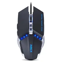 Игровая мышь iMICE T80, 7 кнопок, 3200 DPI, Led Lighting - мініатюра 1