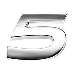 3D- знак: 5 нахил MAK (30225)