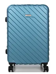 Валіза середня M ABS-пластик Madisson Snowball 03403 68х44х27см 68+13л Блакитний - мініатюра 3