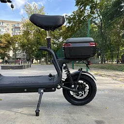 Електросамокат EVOBIKE Zen U12 MAX 2025 року чорний | електросамокат з трьома фарами, корзинкою та багажником - мініатюра 12